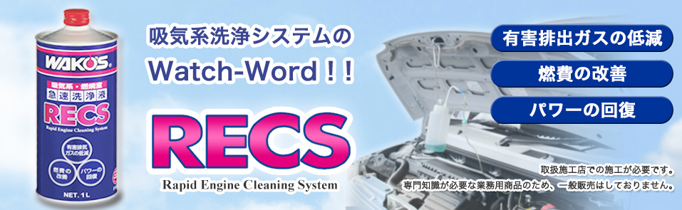 ワコーズ RECS レックス 吸気系洗浄システム