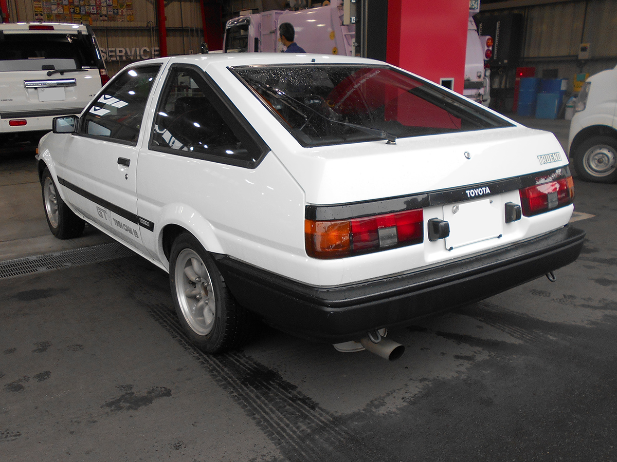 AE86スプリンタートレノ、整備完了です!