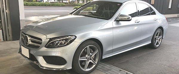 「メルセデス・ベンツ　Ｃ220ｄ」車検整備＋ボディガラスコーティング