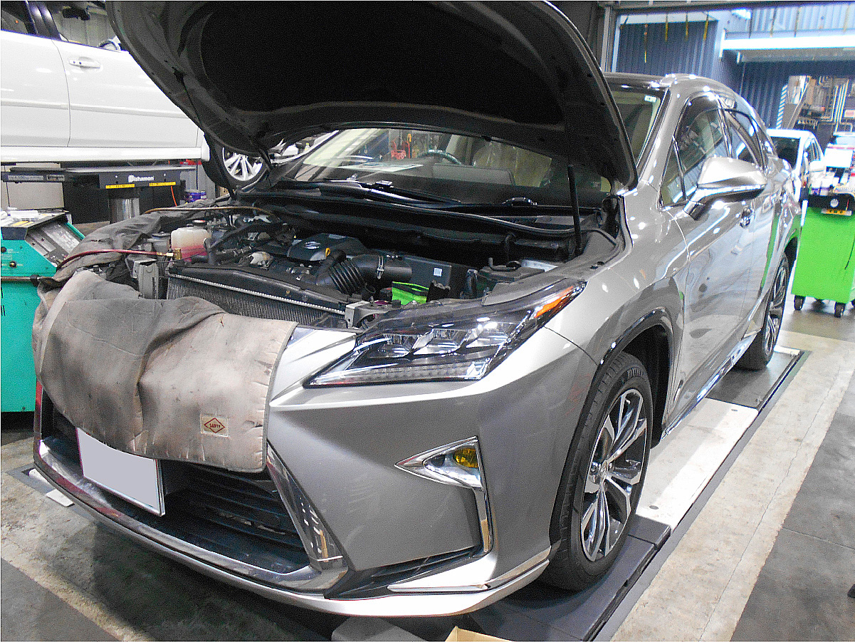 レクサスRX200t「エアコンが走行中は効くが、停車すると効かない」