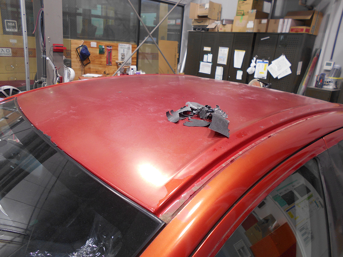 リヤ廻りを修正