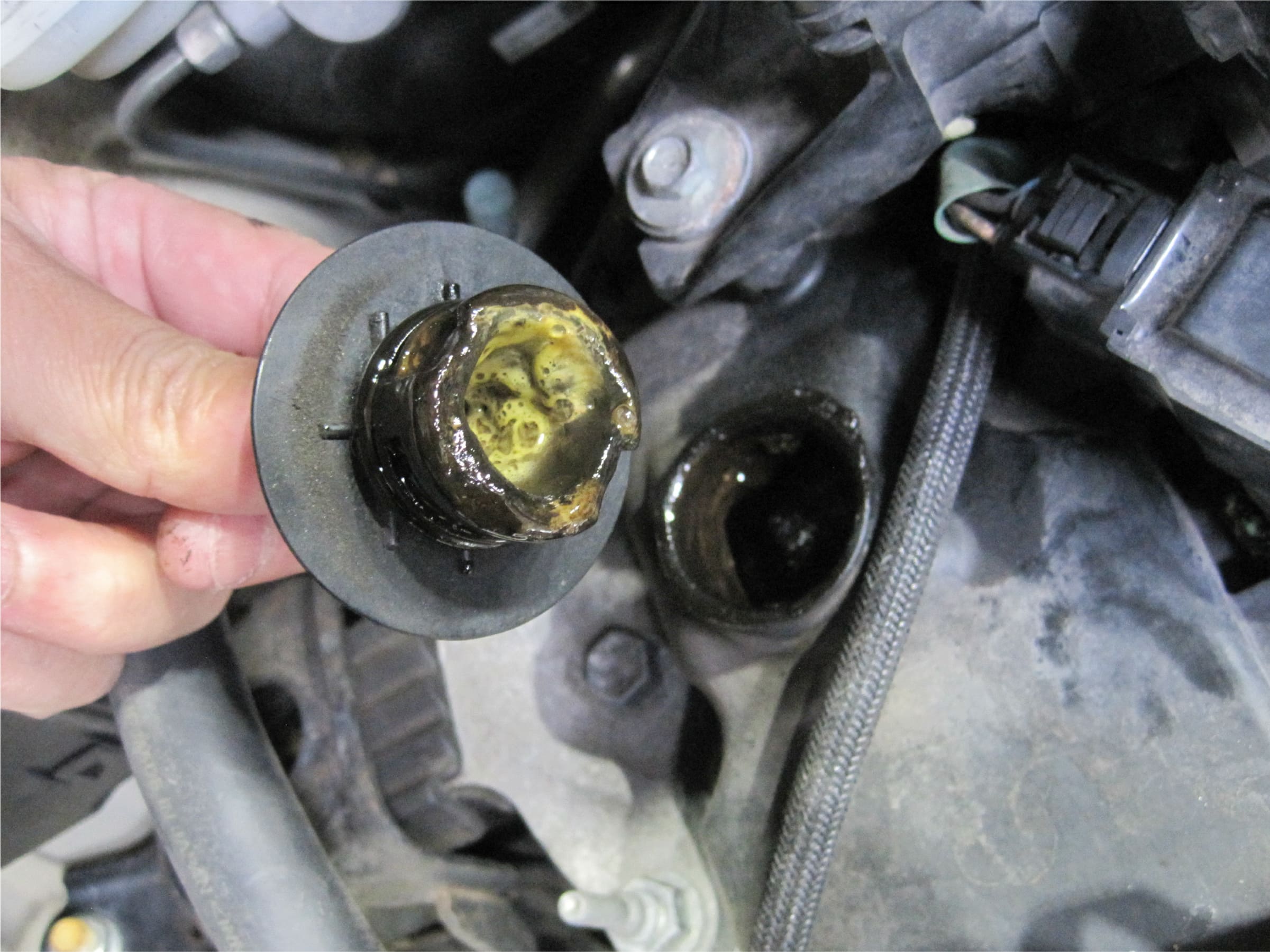 フィラーキャップ内側