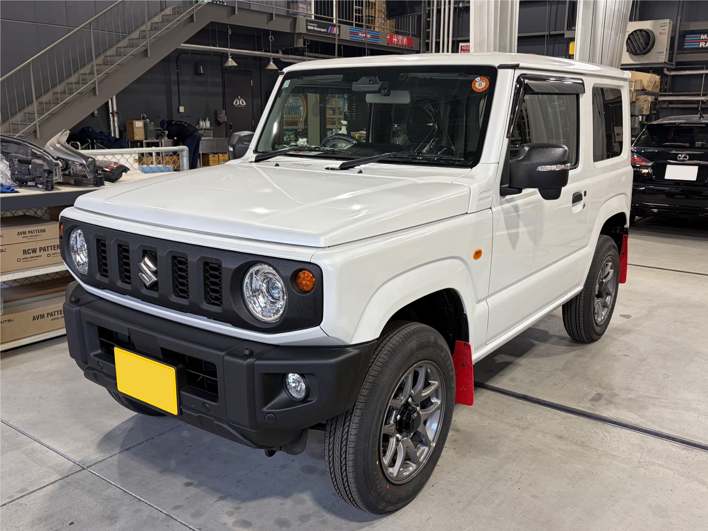 スズキ・ジムニー(JB64W)「下廻り防錆塗装&チッピング塗装」施工