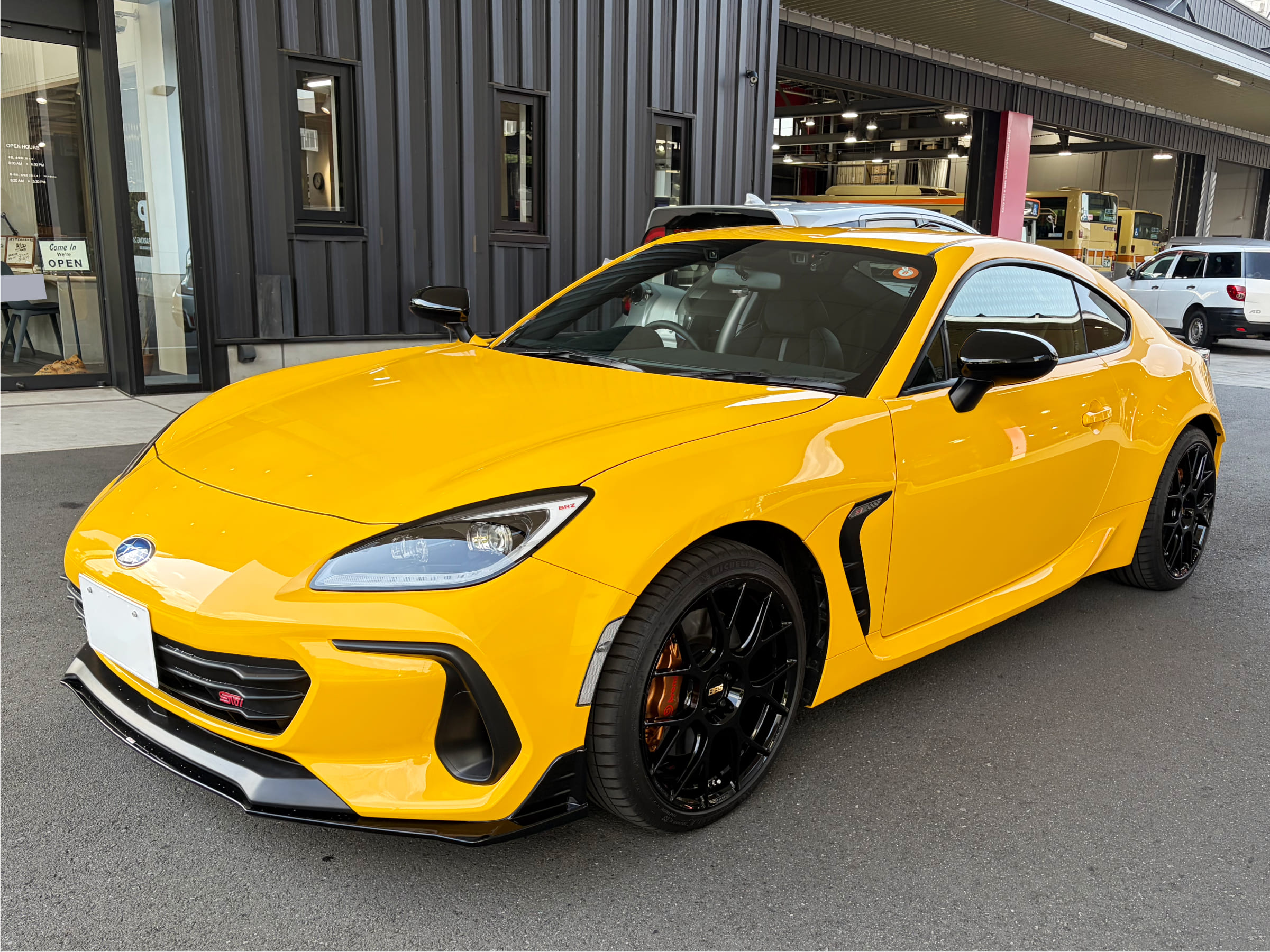 スバル・BRZ「下廻り防錆塗装/サビキラー・ラストロックシステム」施工