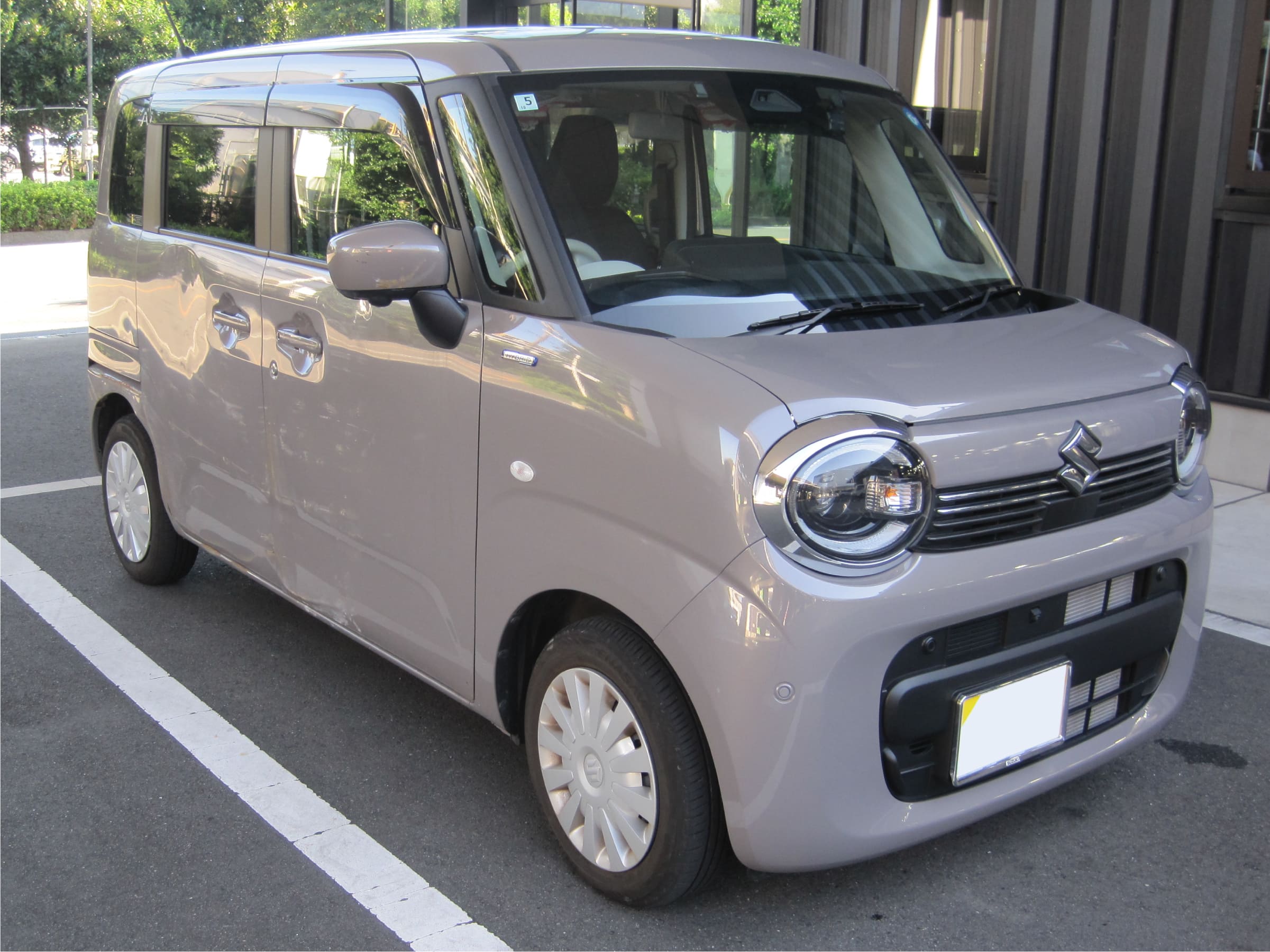 ワゴンRスマイル「板金塗装修理」施工